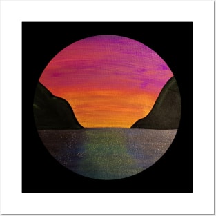 Willoughby Gap Sunset Posters and Art